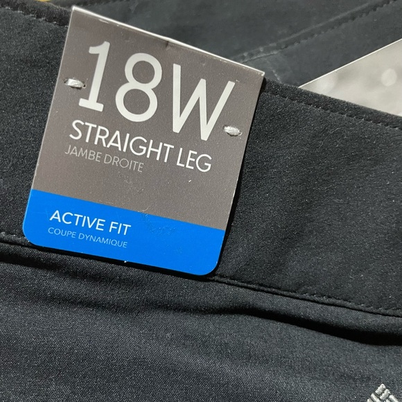 NWT COLUMBIA OMNI SHADE TRAIL PANTS 18W Short $100 - Picture 4 of 6